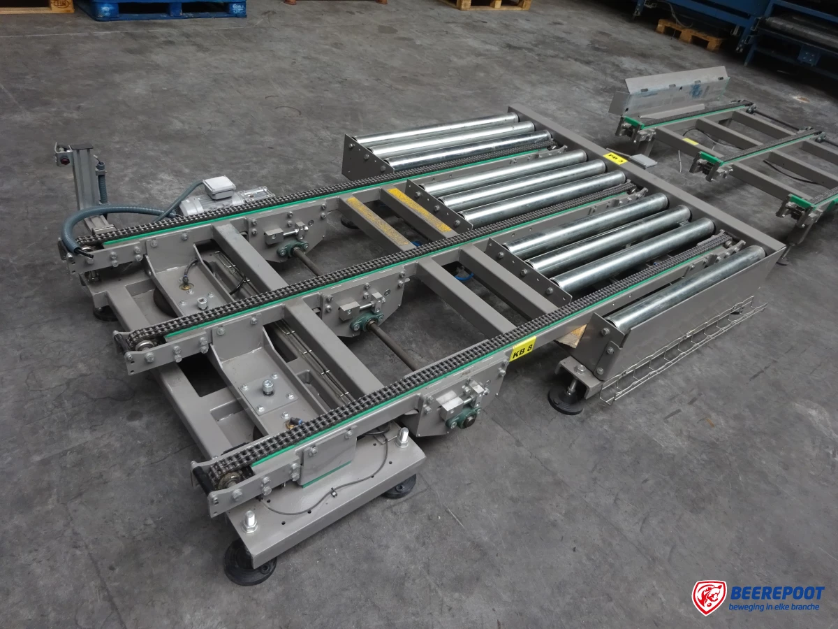 Rollenbaan-/kettingbaanwissels